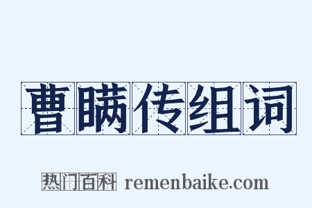 曹瞒传组词是什么意思的图片